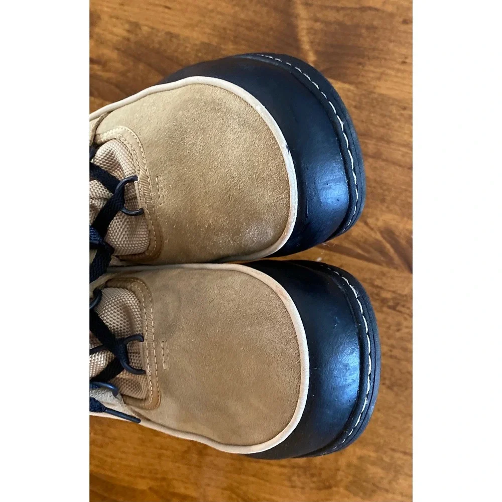 SOREL Tivoli Waterproof Winter Boots Youth 7Y / Women's 8-8.5 Tan Black